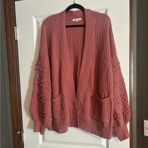 Madewell Cotton Bobble Cardigan Sweater